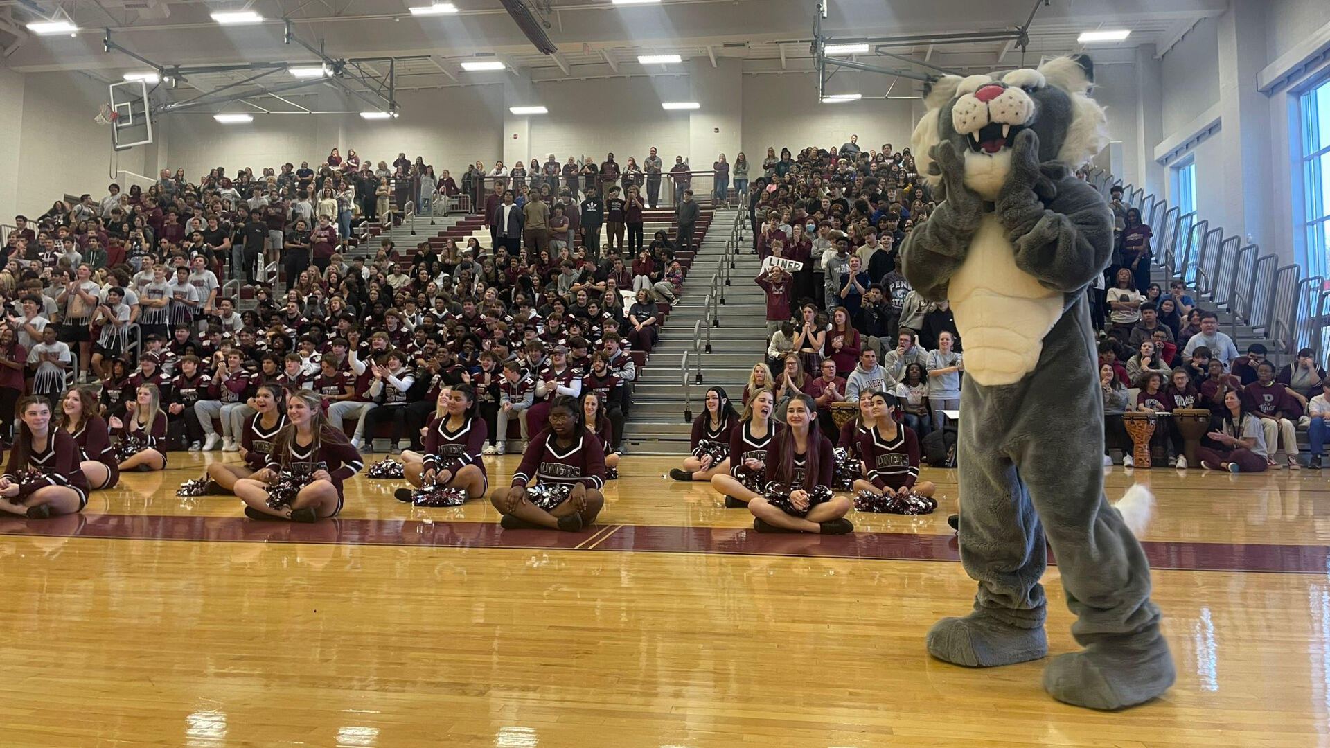 Pep rally in Phillipsburg ahead of Easton- Phillipsburg football game